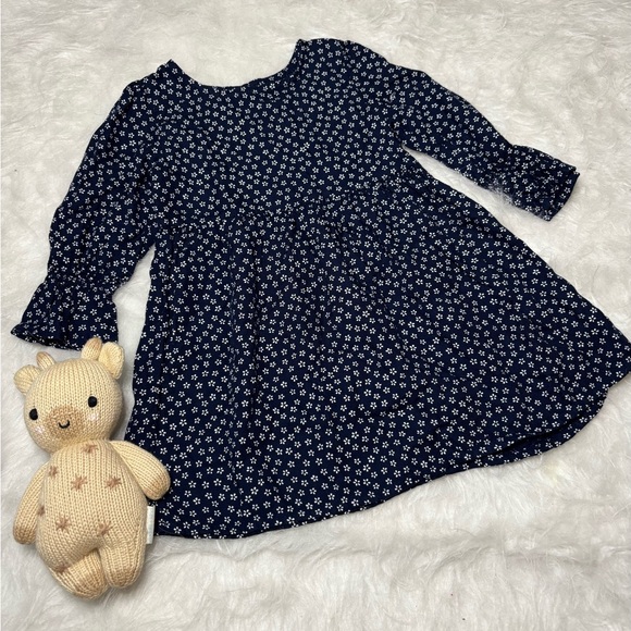 GAP Other - GAP Dark Blue Floral Kids Dress